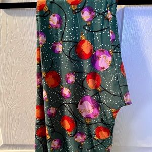 Christmas ornament leggings